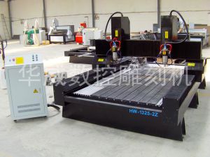 呼和浩特清水河县双头立体多功能石材雕刻机HW-1325-2Z