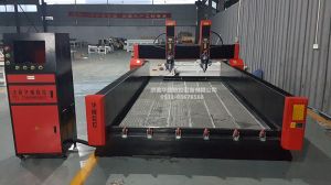 呼和浩特清水河县HW-1825双头重型浮雕石材雕刻机